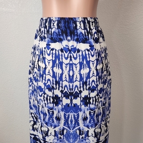 Nwot Express Printed Chiffon Modest Maxi Skirt - Size: XS - Picture 9 of 15